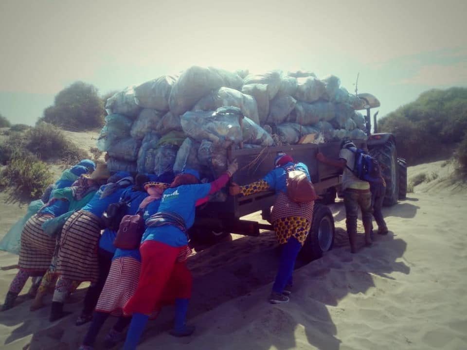 Nettoyage des sentiers Trail Maroc