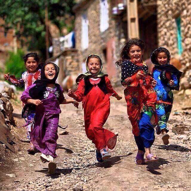 Enfants d’un village du Haut Atlas