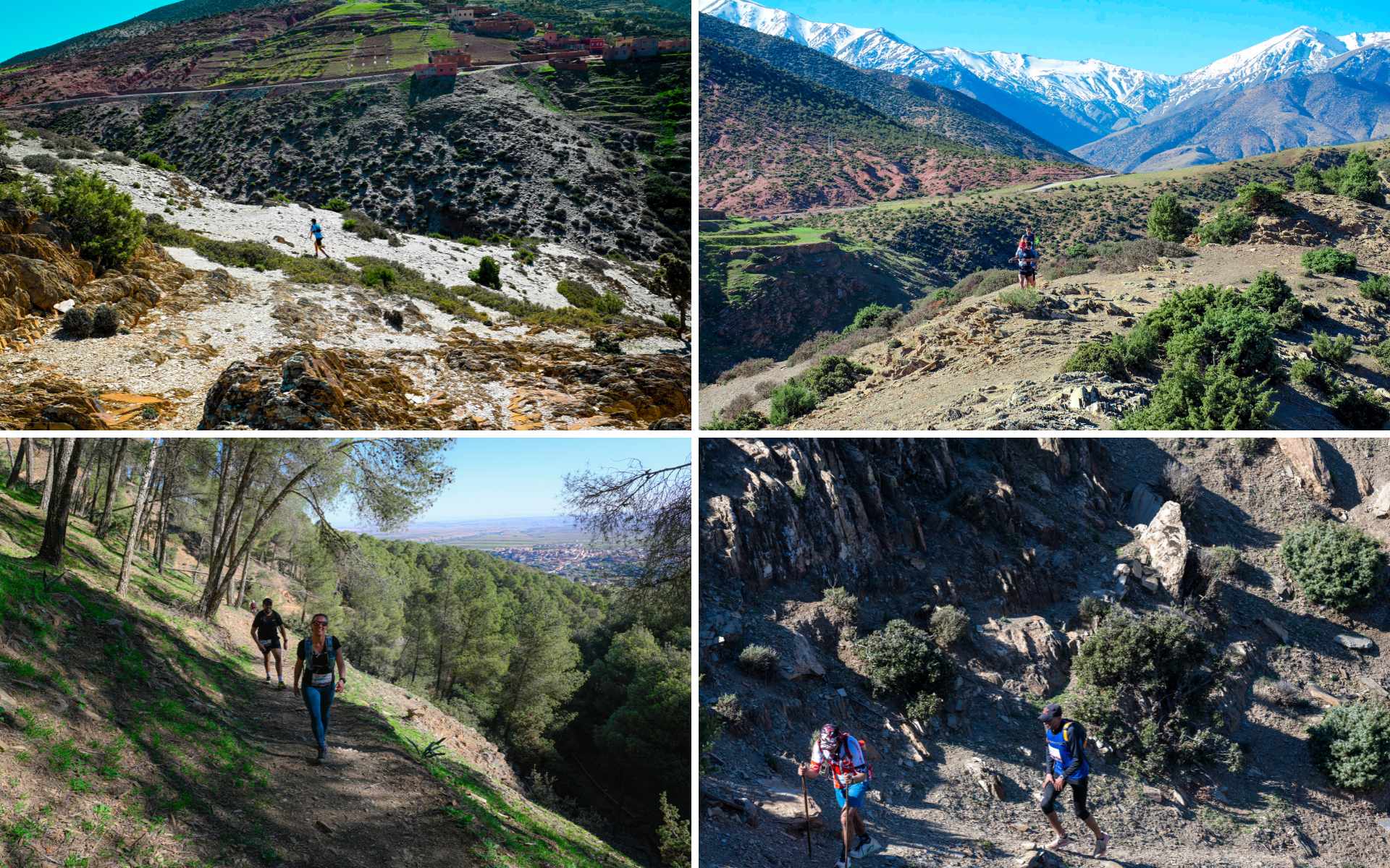 Arrivée Ultra Trail Amizmiz