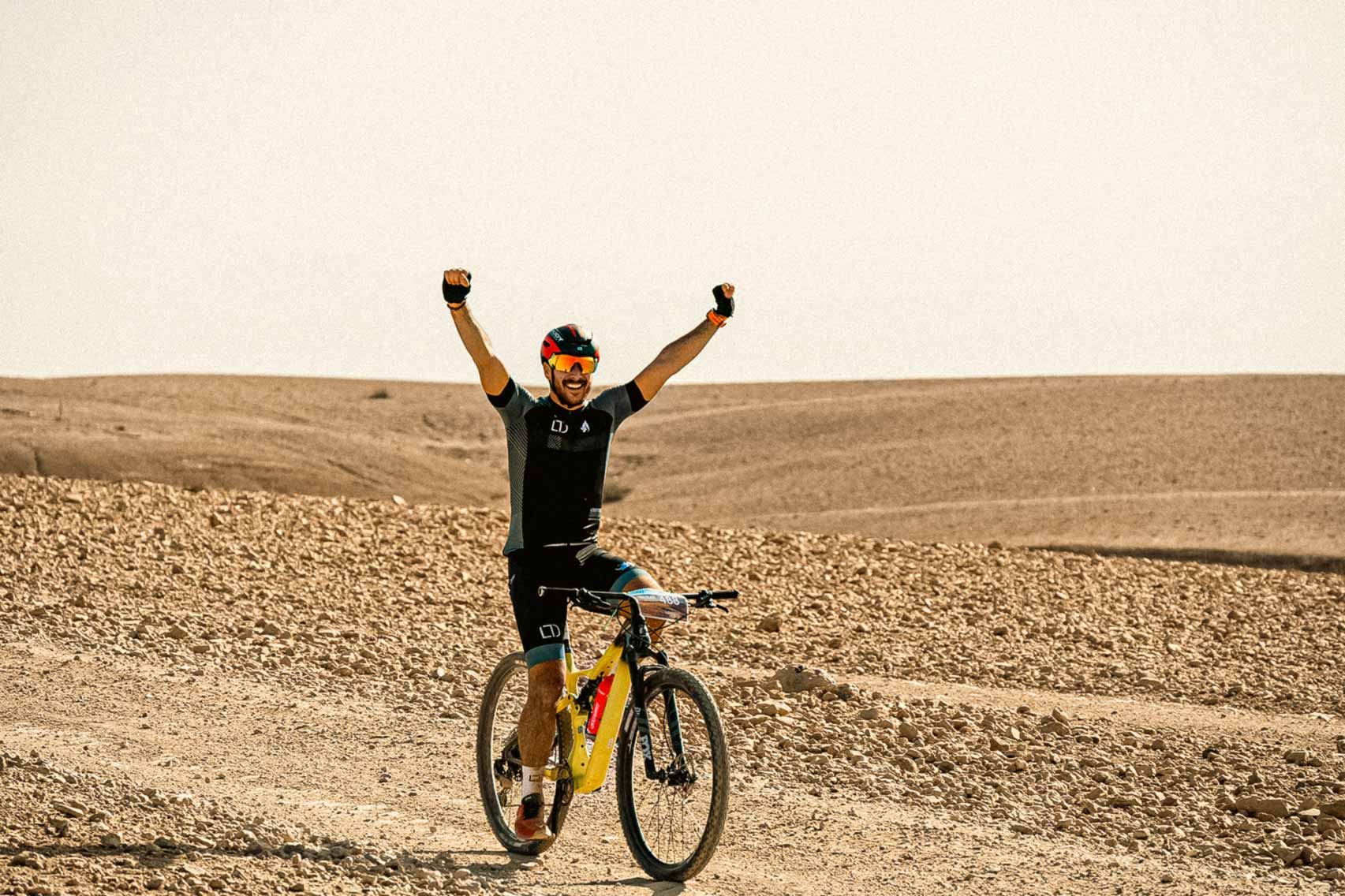 Bike Fly Me To The Moon 60 km Trail Desert Agafay