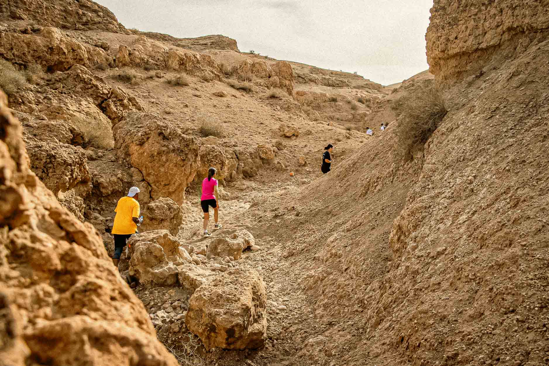 Parcours trail dans le désert d’Agafay